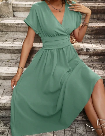 Rochie medie SHEIN, verde