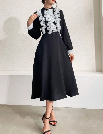 Rochie medie SHEIN, negru