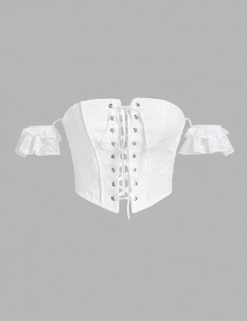 Top SHEIN, alb