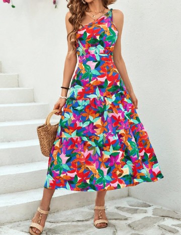 
						Rochie lunga SHEIN, mix culori