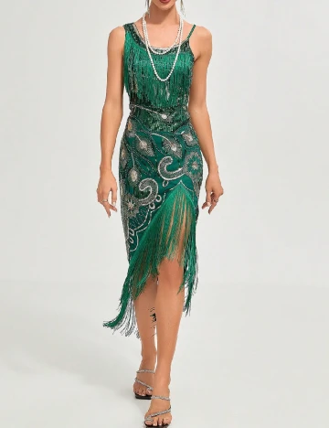 Rochie medie SHEIN, verde