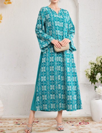 
						Rochie lunga SHEIN, turcoaz