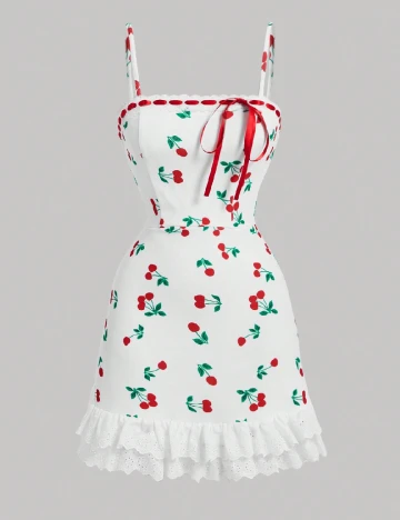 Rochie scurta SHEIN, alb