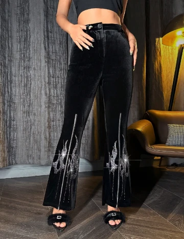 Pantaloni SHEIN, negru
