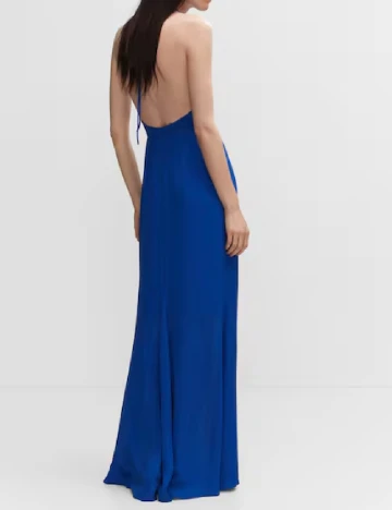 Rochie lunga Mango, albastru Albastru