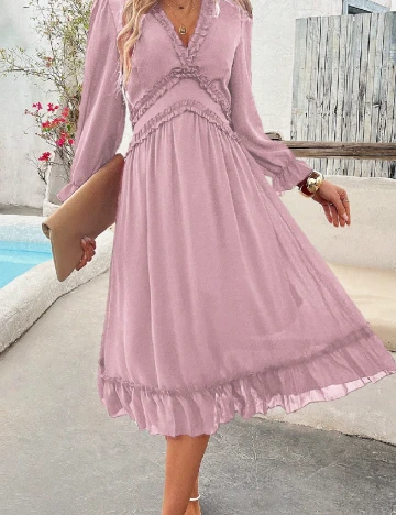 Rochie medie SHEIN, roz Roz