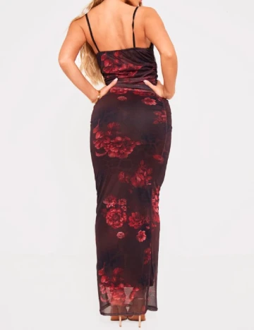 Rochie lunga PrettyLittleThing, negru