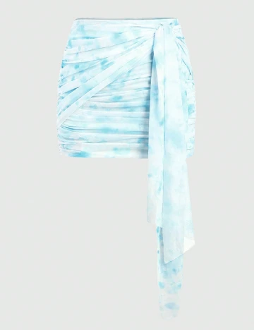Fusta SHEIN, bleu Albastru