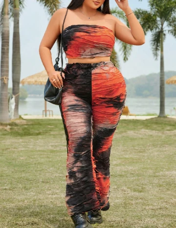 Compleu SHEIN CURVE, mix culori Mix culori