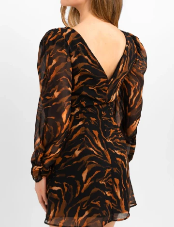 Rochie scurta Top Shop, animal print Animal print