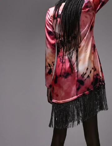 Rochie scurta Top Shop, roz Roz