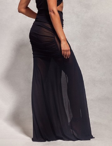 Fusta PrettyLittleThing, negru