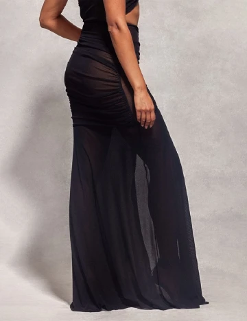 Fusta PrettyLittleThing, negru
