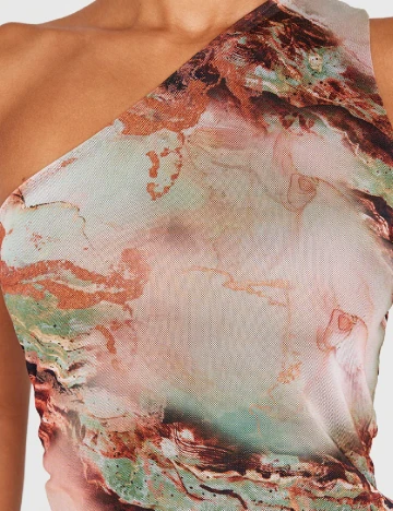 Top PRETTYLITTLETHING, mix culori Mix culori