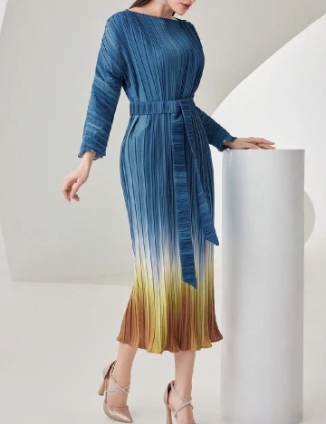 Rochie medie SHEIN, albastru Albastru