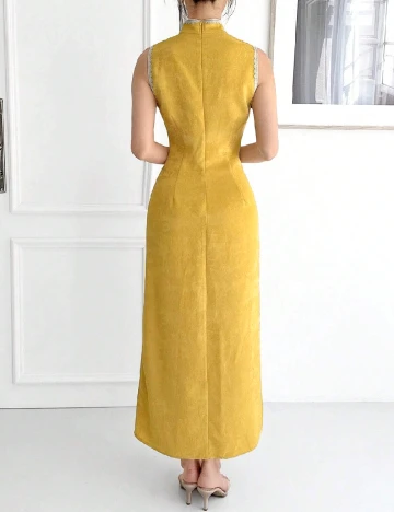 Rochie lunga SHEIN, galben Galben