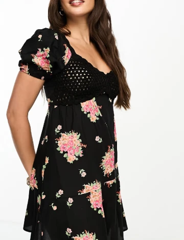 Rochie scurta ASOS, negru Negru