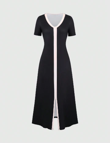 Rochie lunga SHEIN, negru Negru