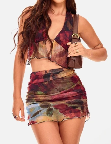 Top PRETTYLITTLETHING, mix culori Mix culori