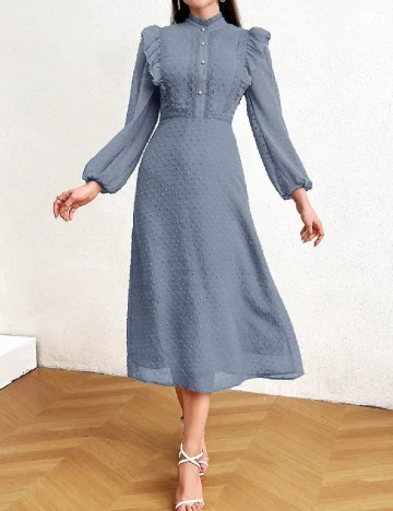Rochie medie SHEIN, albastru Albastru