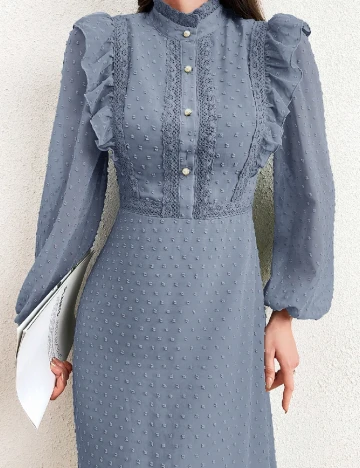 Rochie medie SHEIN, albastru Albastru