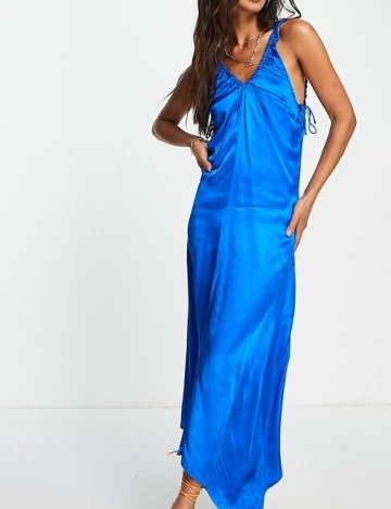 Rochie lunga Top Shop, albastru Albastru