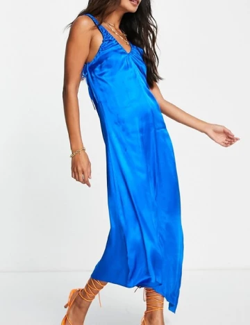Rochie lunga Top Shop, albastru Albastru