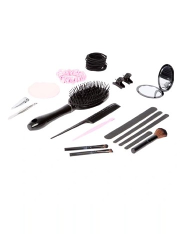 Geanta cosmetice cu accesorii Zd Trading, negru