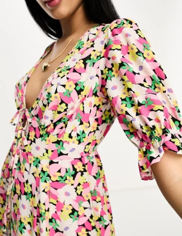 Rochie medie ASOS, floral print Floral print