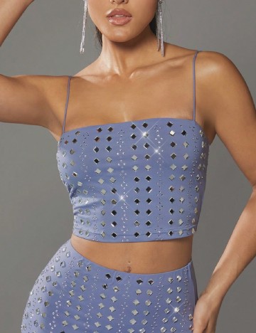 
						Top SHEIN, albastru