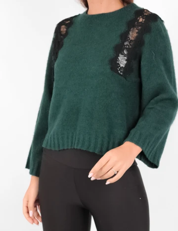 Pulover Motivi, verde, L