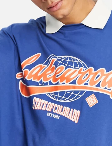 Bluza ASOS, albastru Albastru