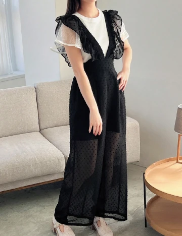 Salopeta SHEIN, negru Negru