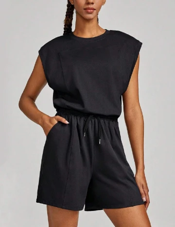 Salopeta SHEIN, negru Negru