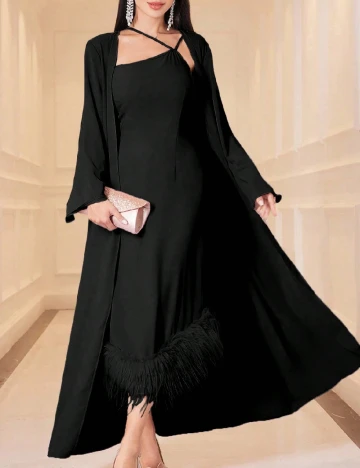 Compleu SHEIN, negru Negru