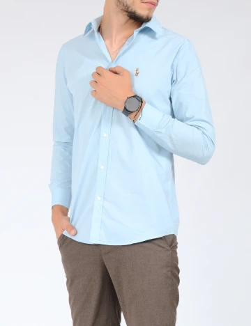 Camasa Polo Ralph Lauren, bleu