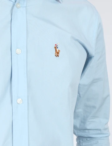 Camasa Polo Ralph Lauren, bleu
