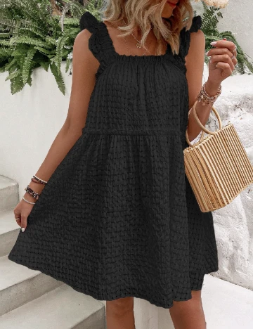 Rochie scurta SHEIN, negru Negru