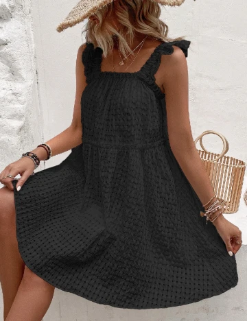 Rochie scurta SHEIN, negru Negru