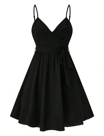 Rochie scurta SHEIN CURVE, negru Negru