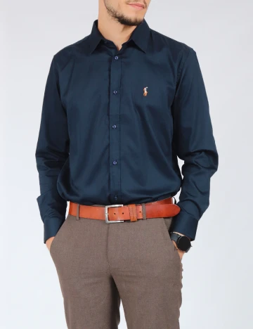 Camasa Ralph Lauren, bleumarin