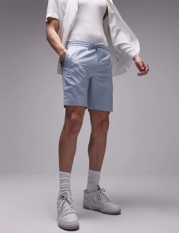 Pantaloni scurti Topman, albastru