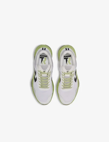 Adidasi Hummel, alb/verde Alb