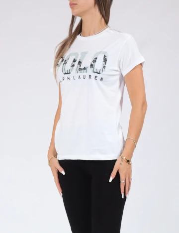 Tricou Polo Ralph Lauren, alb Alb