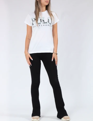 Tricou Polo Ralph Lauren, alb Alb