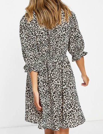 Rochie scurta ASOS, animal print