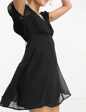 Rochie scurta ASOS, negru Negru