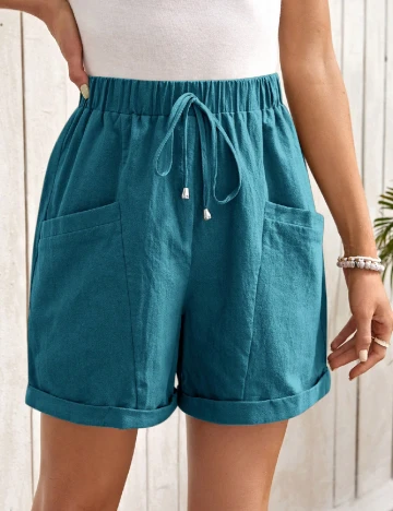 Pantaloni Emery Rose, albastru