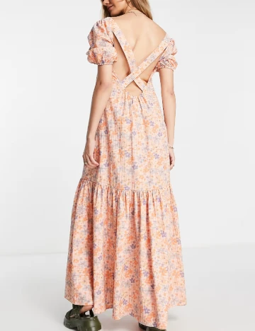 Rochie lunga ASOS, floral print Floral print