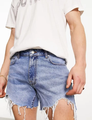 Pantaloni scurti ASOS, albastru Albastru